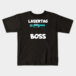 Lasertag boss Kids T-Shirt